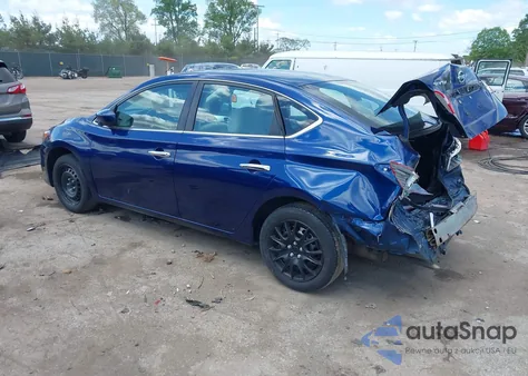 2016 Nissan Sentra S z USA, uszkodzony, nr VIN 3N1AB7AP6GY221737